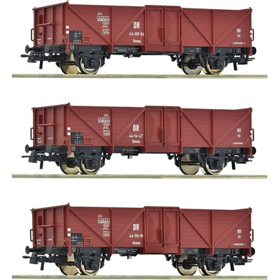 Roco set otevřených vozů DR 6600115
