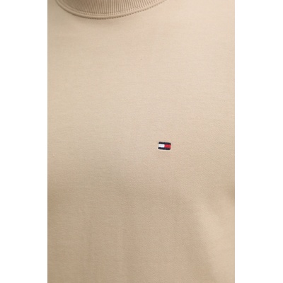 Tommy Hilfiger Памучен суичър Tommy Hilfiger в бежово с изчистен дизайн MW0MW37237 (MW0MW37237)