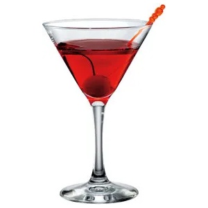 Bormioli rocco Bi-diamante-Чаша коктейл 16сл-1бр (0110161)