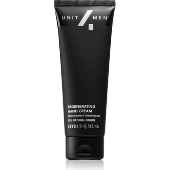 Unit4Men Regenerating regenerační krém na ruce Citrus and Musk 75 ml