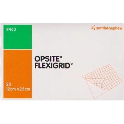 SMITH and NEPHEW Opsite Flexigrid 25 x 12 cm 20 ks
