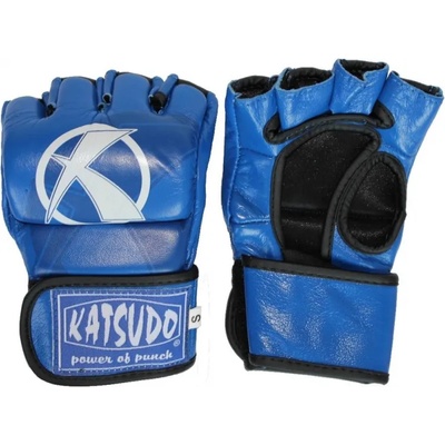 Katsudo ММА ръкавици Challenge, сини (5009.KAT.BLUE)