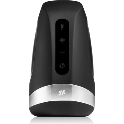 Satisfyer Men Heat vibration мъжки мастурбатор вибриращ Black 14 см