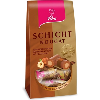 Viba Schicht Nougat Lískooříškový nugát 100 g