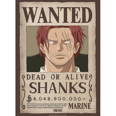 Мини плакат GB eye Animation: One Piece - Wanted Shanks (GBYDCO261)