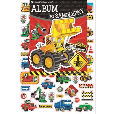 Anděl Album na samolepky hologram pracovní stroje