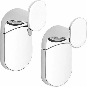 METAFORM ZE001 Zero háčik, balenie 2 ks, strieborná