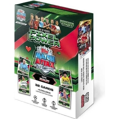 Topps 2026–2027 Match Attax Booster Tin 3 Pixel Power