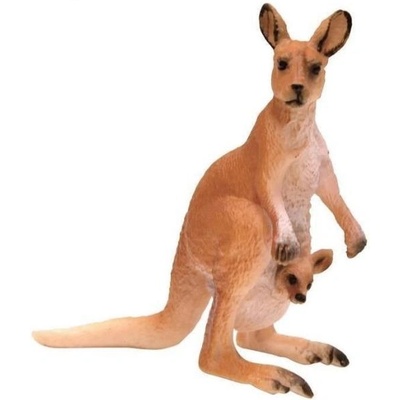 Atlas Фигурка Кенгуру с малко, 9 см