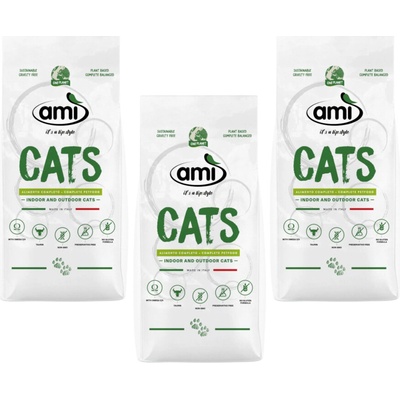 Ami Cat rostlinné granule pro kočky 7,5 kg