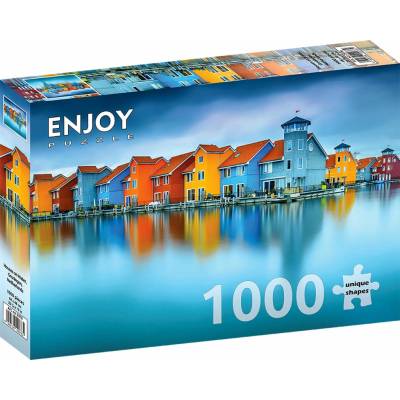 ENJOY Domky u vody Groningen Nizozemsko 1000 dielov