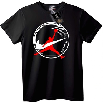 NOONEBRAND Тениска Nike Jumpman Just Do It - 5XL, White