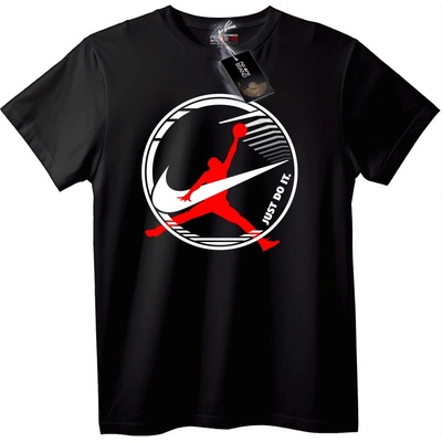 NOONEBRAND Тениска Nike Jumpman Just Do It - 5XL, White