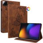 Xiaomi Pad 7 / Pad 7 Pro Butterfly Flower Кожен Калъф и Протектор