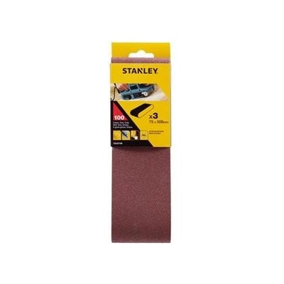 Stanley Brusný pás 75 x 510 mm P100, 3 ks