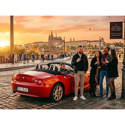 Zážitková jízda Prahou v BMW Z4 cabrio