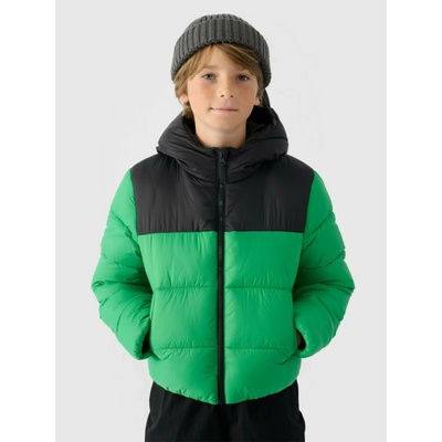 4F Пухено яке за момчета 4F 4F | Zelen | Момчешки | 122