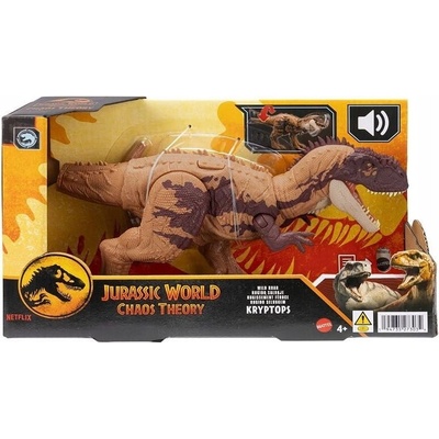 Mattel dinosaurus Kryptops Jurassic World pohyblivé části zvuk