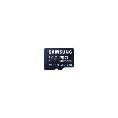 Samsung PRO Ultimate 256GB microSDXC karta, UHS-I U3 A2 + adaptér - Samsung microSDXC 256 GB MB-MY256SA/WW