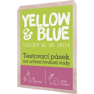 Yellow & Blue Pásik na určenie tvrdosti vody 1 ks