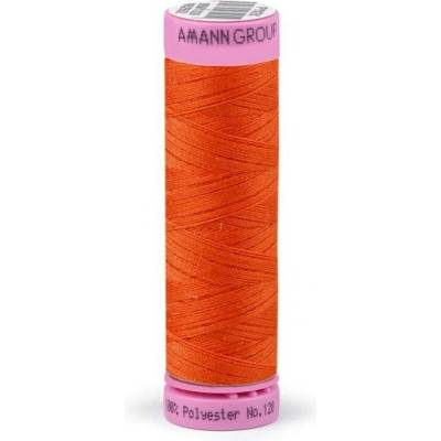 Polyesterové nitě návin 100 m Aspo Amann 0450 Burnt Orange