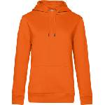 B&C Collection B&C QUEEN HOODED_° / Дамски суичър с качулка - оранжев L (01W02Qx3703)