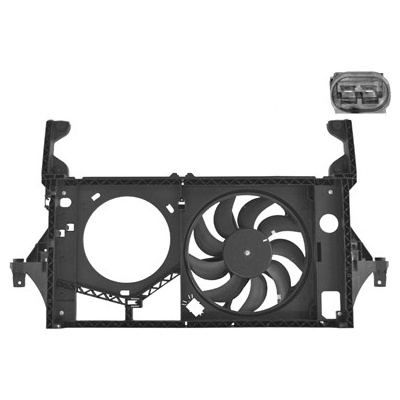 VAN WEZEL Ventilátor chladenia motora 4391748