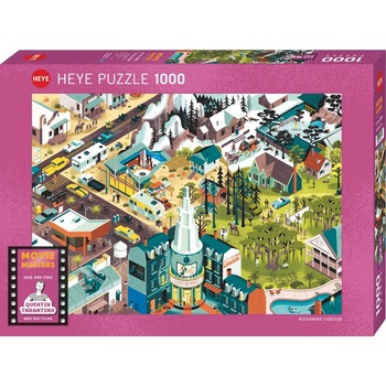 Heye Пъзел Heye от 1000 части - Светът на Тарантино (29949)