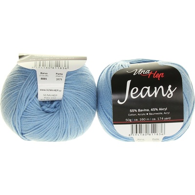 Vlna Hep Jeans azurová 8085
