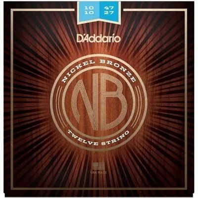 D'Addario NB1047-12 Струни за акустична китара (NB1047-12)