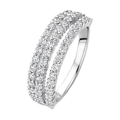 Ti Sento Дамски сребърен пръстен Ti Sento 12426ZI (12426ZI)