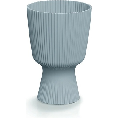Prosperplast Kvetináč Milla okrúhly svetlosivý, 18,8 cm