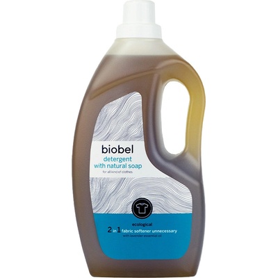 Biobel Prací gel na bílé a barevné prádlo s vůní levandule 1,5 l