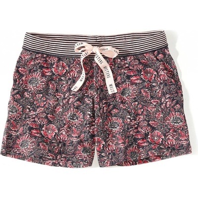 Mustang dámské kraťasy s květinovým vzorem INDIGO FLOWERS růžové