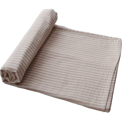 Mushie zavinovačka natural stripes