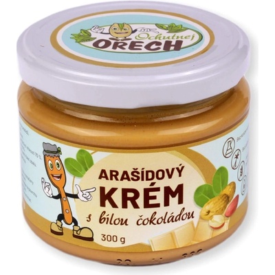 Ochutnej Ořech arašídové máslo s bílou čokoládou 300 g