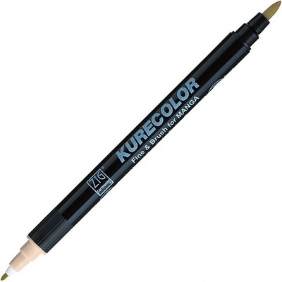 Lihová fixa KURETAKE ZIG Kurecolor Fine & Brush, Pale Pink (202)