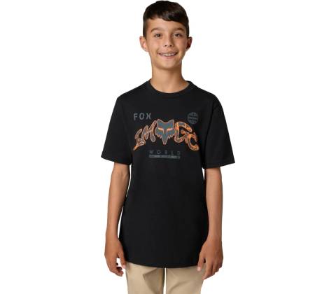 Fox Yth Image Print Ss Tee