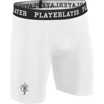 dětské elastické šortky PLayerLayer boys white bílá
