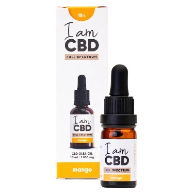 I AM CBD Full spectrum olej 15% mango 10 ml