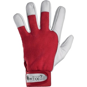 CANIS SAFETY a. s Cxs technik / Комбинирани ръкавици - червено/бели 12 (321001025112)