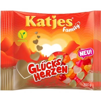 Katjes Glücksherzen 300 g
