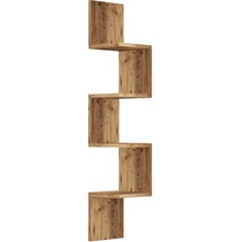 Kalune Design Laura nástěnná knihovna přírodní