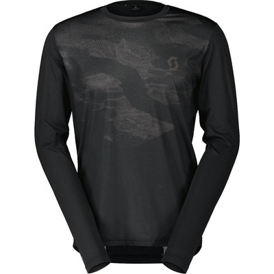 Scott TRAIL FLOW LS blck/dk grey