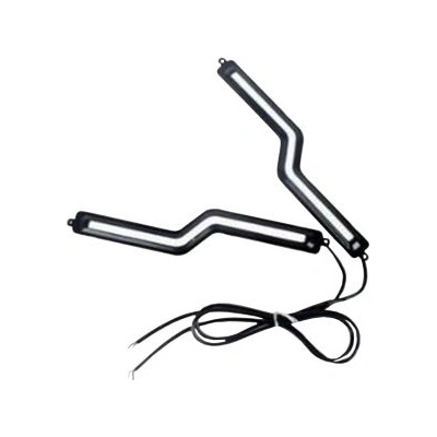 Универсални диодни светлини cob 18cm 12w - черен корпус