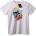 NOONEBRAND Тениска Skull с цветя - 3XL, Black