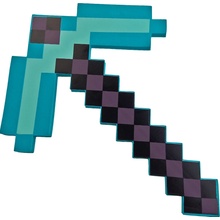 Diamantový krompáč Godan Minecraft tyrkysový