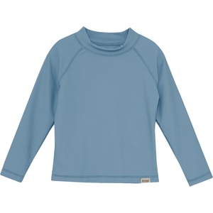 Huttelihut Детска плажна тениска от ликра Huttelihut Kid's Swim T-Shirt L/S Solid UV60 Lycra - Blue - размер 68 (EU) (750-2716-0111)