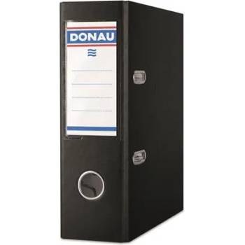 DONAU Папка за документи, 75 мм, A5, PP/картон, DONAU "Master", черна 3905001PL-01 (3905001PL-01)