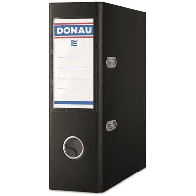DONAU Папка за документи, 75 мм, A5, PP/картон, DONAU "Master", черна 3905001PL-01 (3905001PL-01)